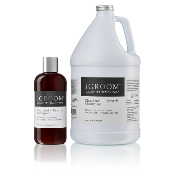 iGroom Charcoal + Keratin Conditioner
