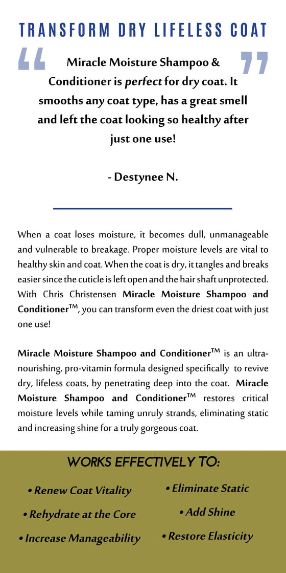 Chris Christensen Diamond Miracle Moisture Shampoo